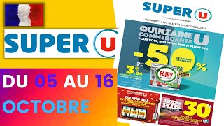 ❌ SUPER U catalogue du 5 au 16 octobre 2021 | Arrivage | FRANCE