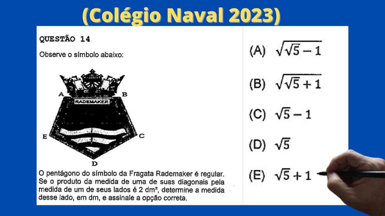 Prova Colégio Naval 2023 Fdplearn