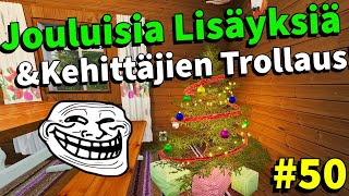 JOULUISIA LISÄYKSIÄ! | Uusi Päivitys #50 | Finnish Cottage Simulator