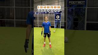 Grip Limit Test: Young Goalie Faces Increasing Speeds from Pitching Machine—What’s His Max? ⚽🧤🚀