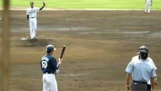 2010.9.19 雁の巣ホークス 新垣渚 vs 荒金久雄 バファローズ