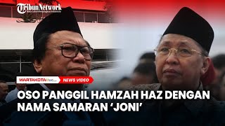 Bersahabat Sejak Lama, OSO Panggil Hamzah Haz dengan Nama Samaran Joni