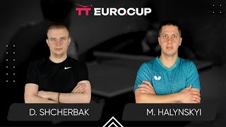 12:15 Denys Shcherbak - Mykola Halynskyi 05.12.2024 | Table Tennis TT Euro.Cup Ukraine Elite 3