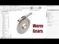 Worm Gear - Motion Simulation | Solidworks Tutorials