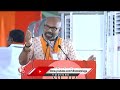 bjp mp dharmapuri arvind speech pm modi public meeting in hyderabad v6 news