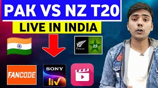 Pak Vs Nz T20 Series Live Streaming in India: TV Channels & App List | How to Watch Pak vs Nz In Ind