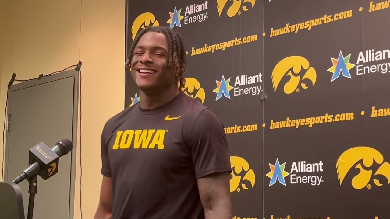 Kaleb Johnson Grateful That He Scored Iowa's Winning TD Vs. Illinois ...