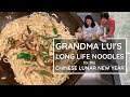 Grandma's Chinese New Year Longevity Noodles (Long Life Noodles)