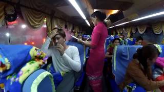 Myanmar Luxury SCANIA Bus: Yangon to Bagan