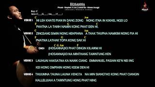 Moses Aungpi - Hosanna (Lyric Video)