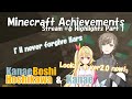 [ENG SUB] Kanae & Hoshikawa's Minecraft Achievement Stream #6 Highlights (PART 1) [Nijisanji]