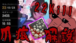 【APEX解説】ヴァルキリーで22キル！爪痕のポイントを丁寧に解説！