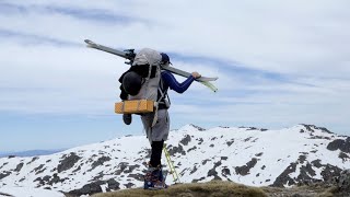 Spring backcountry skiing - Kosciuszko National Park