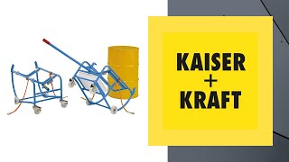 KAISER+KRAFT представляет: EUROKRAFTpro – Опрокидыватель для бочек