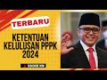 Penentuan Kelulusan PPPK Tahun 2024