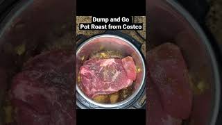 Chuck Pot Roast from Costco in Instant Pot #instantpot #roast #dinnerideas #ketorecipes #keto