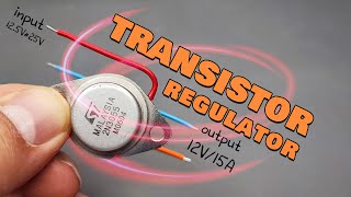 voltage regulator with transistor