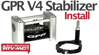 How To Install the GPR V4 Steering Stabilizer on a KTM Dirt Bike