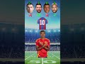 Ronaldo vs Messi vs Mbappe vs Neymar