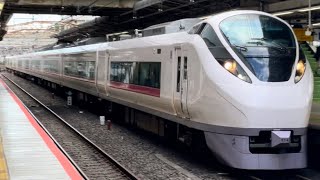 【ジョイント音最高！】E657系ｶﾂK14編成が松戸駅3番線を高速通過するシーン（2023.10.10.15:21）