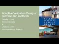 Adaptive validation designs | Timothy Lash, DSc, MPH & Lindsay Collin, PhD, MPH | August 9, 2021