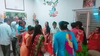 Randal Maa Katha At Our Home Junagadh - Family Dandiya Rash