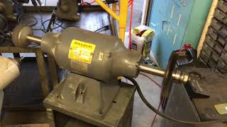 Baldor 334B 3/4hp buffer grinder - 3-Phase Test