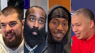 FULL Clippers Postgame Interviews Vs Bucks: Kawhi Leonard, James Harden, Ivica Zubac, Tyronn Lue