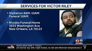 Funeral services held for Former New Orleans Saint Victor Riley