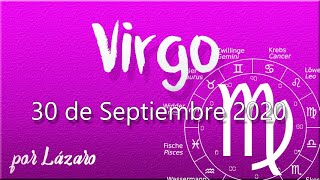 VIRGO Horóscopo de hoy 30 de septiembre 2020