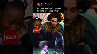 O Timothée reagindo ao vídeo 😂😂 #dicadefilme #netflix #shortsviral #melhorfilme #shorts