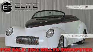 SOLD - 1941 Willys Swoopster Restomod