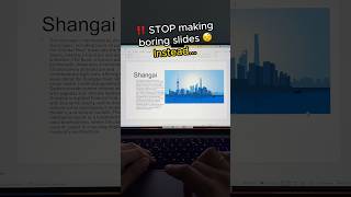 Easy PowerPoint Tutorial to make a professional slide design 🤌🏼😮‍💨 #powerpoint