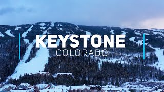 Keystone skiing, Colorado | 4K video