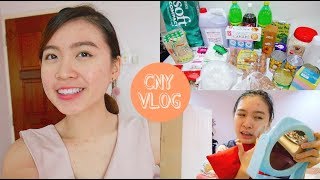 CNY VLOG: Skincare Routine \u0026 Grocery Haul!