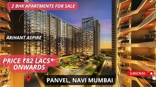 Arihant Aspire | ☎+91-7428091724 | 2 BHK Flats For Sale in Panvel Navi Mumbai | Price 82 Lacs #2bhk