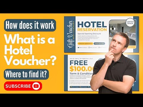 How do I get a voucher for a hotel?