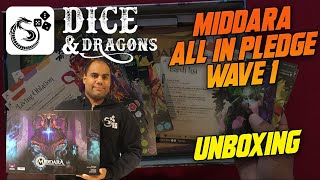 Dice and Dragons - Middara Unintentional Malum All In Pledge Wave 1 Unboxing