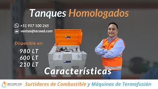 TANQUES HOMOLOGADOS DE COMBUSTIBLE - TECOAD