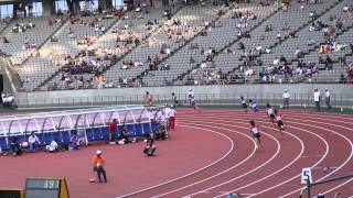 東京国体成年少年男子共通400mR予選2組 長野(岩田 長谷川 松下 塚原)40.07 Nagano Pref.1st