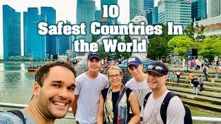 Top 10 Safest Countries In the World II 2022