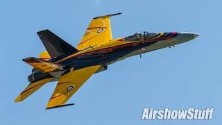 CF-18 Hornet Aerobatic Demonstration (Saturday) - Spirit of St Louis Airshow 2016