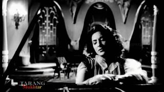 SURINDER KAUR - A rare forgotten sad Hindi song .. Umeedon par Udasi .. Nargis ... Raj Kapoor