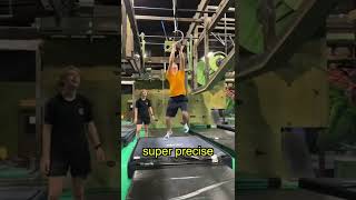INSANE DIFFICULT AMERICAN NINJA WARRIOR OBSTACLE 💪🔥 #shorts
