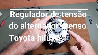 regulador alternador Denso, toyota hilux