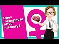 Menopause and Memory