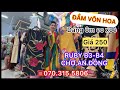 ĐẦM VÔN HOA DÁNG ÔM EO TAY LỠ size từ 50kg-65kg tại RUBY B3-B4 CHỢ AN ĐÔNG #damtrungnien #choandong