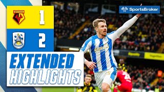 EXTENDED HIGHLIGHTS | Watford 1-2 Huddersfield Town
