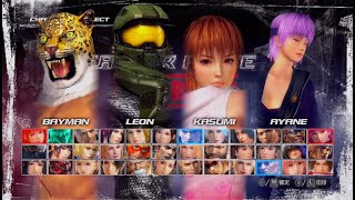 [熊八玩game] Dead or Alive 5 LR Bayman, Leon vs Kasumi, Ayane