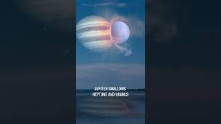 How Would Jupiter Swallow Every Planet? #Shorts